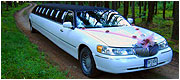 Nuomojamas baltas 14 vietų limuzinas Lincoln Panevėžyje