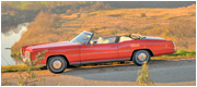 Cadillac Eldorado raudonas